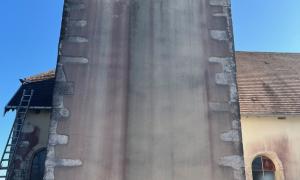 Démoussage des façades